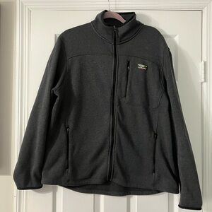 Men's L.L.Bean Sweater Fleece Full-Zip Jacket XL‎ Gray